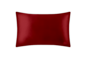 19мм црвена свилена навлака за перница (50×70)